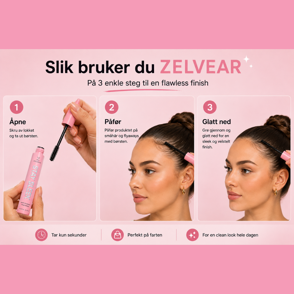 ZELVEAR Stay Sleek™ Hårstift mot småhår